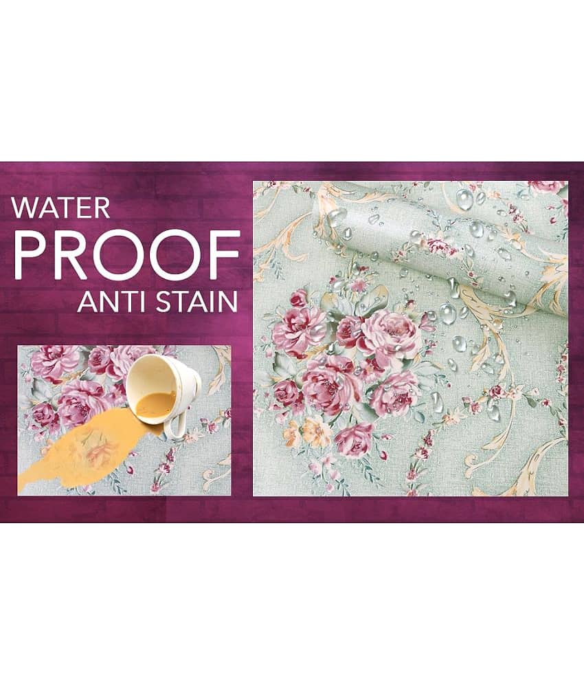 KAAF - Floral Wallpaper ( 40 x 250 ) cm ( Pack of 1 ) view 2