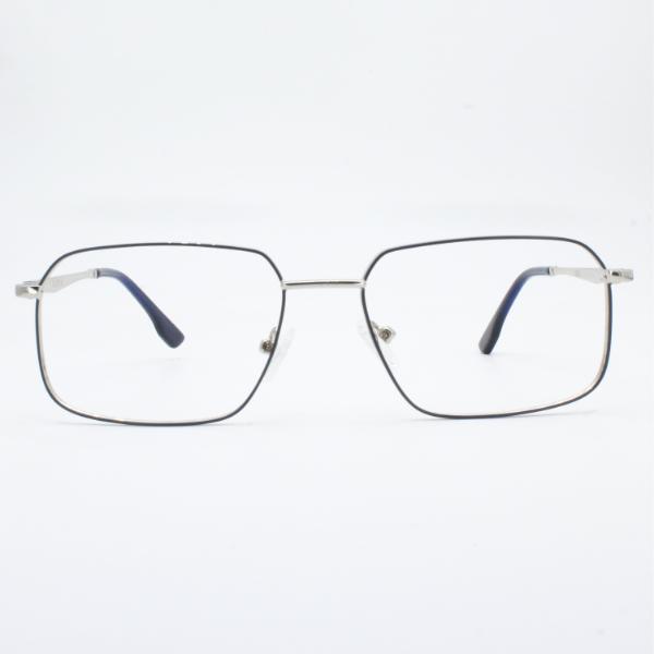 Lensoz Elite X Luxe Rectangle - Medium - Black & Silver view 2