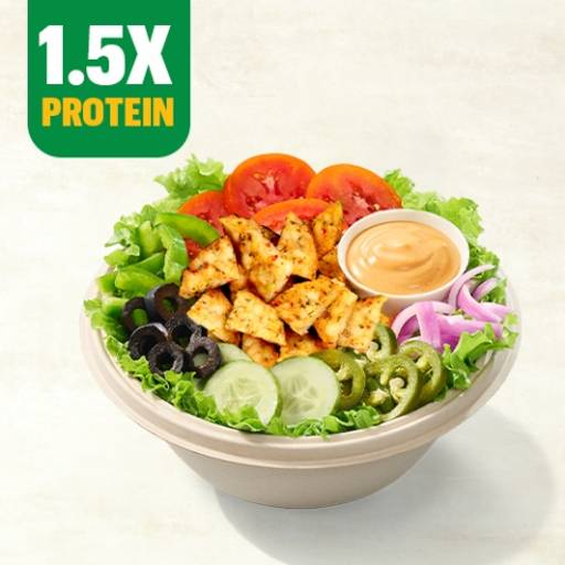 Aloo Patty Salad