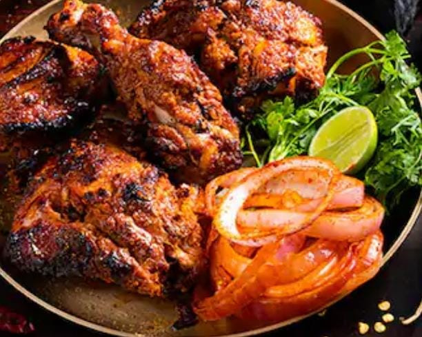 Tandoori chicken (half)