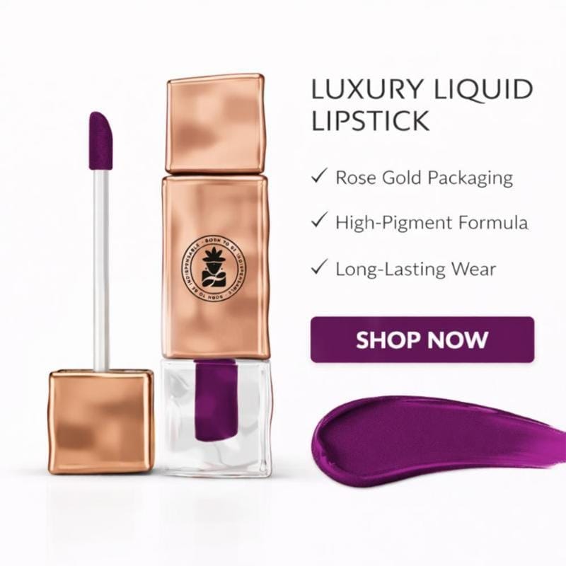 BOBI Velvet Matte Liquid Lipstick, Shade_7 WINK (2.5 ml) view 2