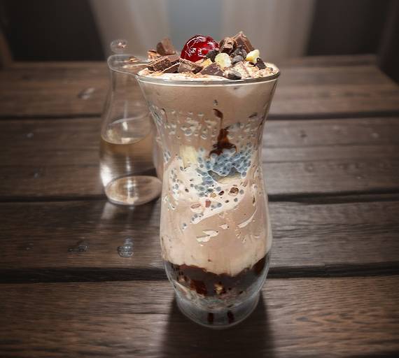 Chocolate Ice Cream Falooda