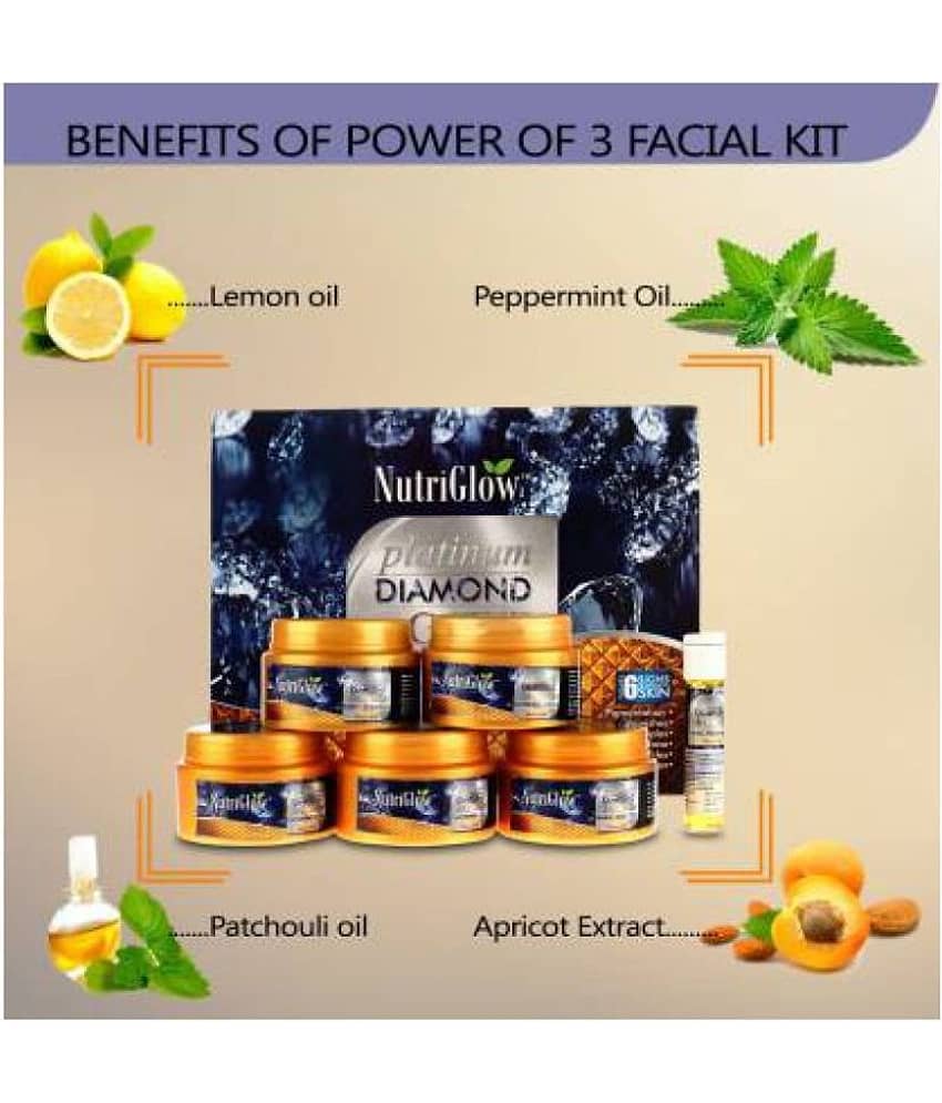 Nutriglow - Skin Brightening Facial Kit For All Skin Type ( Pack of 2 ) view 2