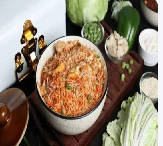 Chicken Schezwan Fried Rice
