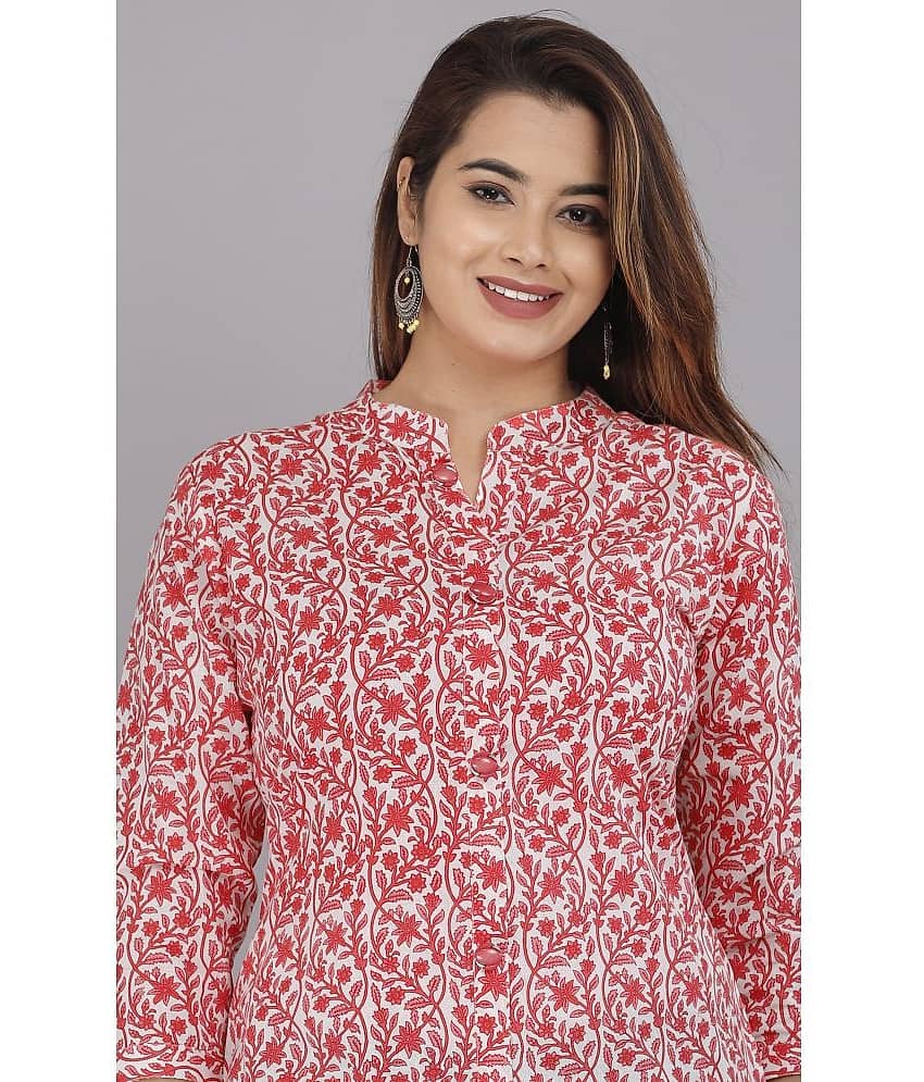 JC4U Women's Cotton Tunic ( Peach ) view 2