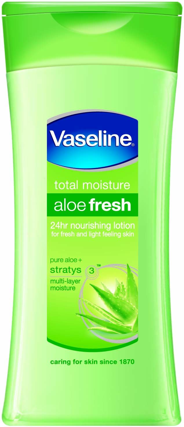 Vaseline Intensive Care Aloe Fresh Body Lotion - For Healthy Soft Skin + Vaseline Jelly, Instantly Absorbs 5 Layers Deep, 100 Ml view 2