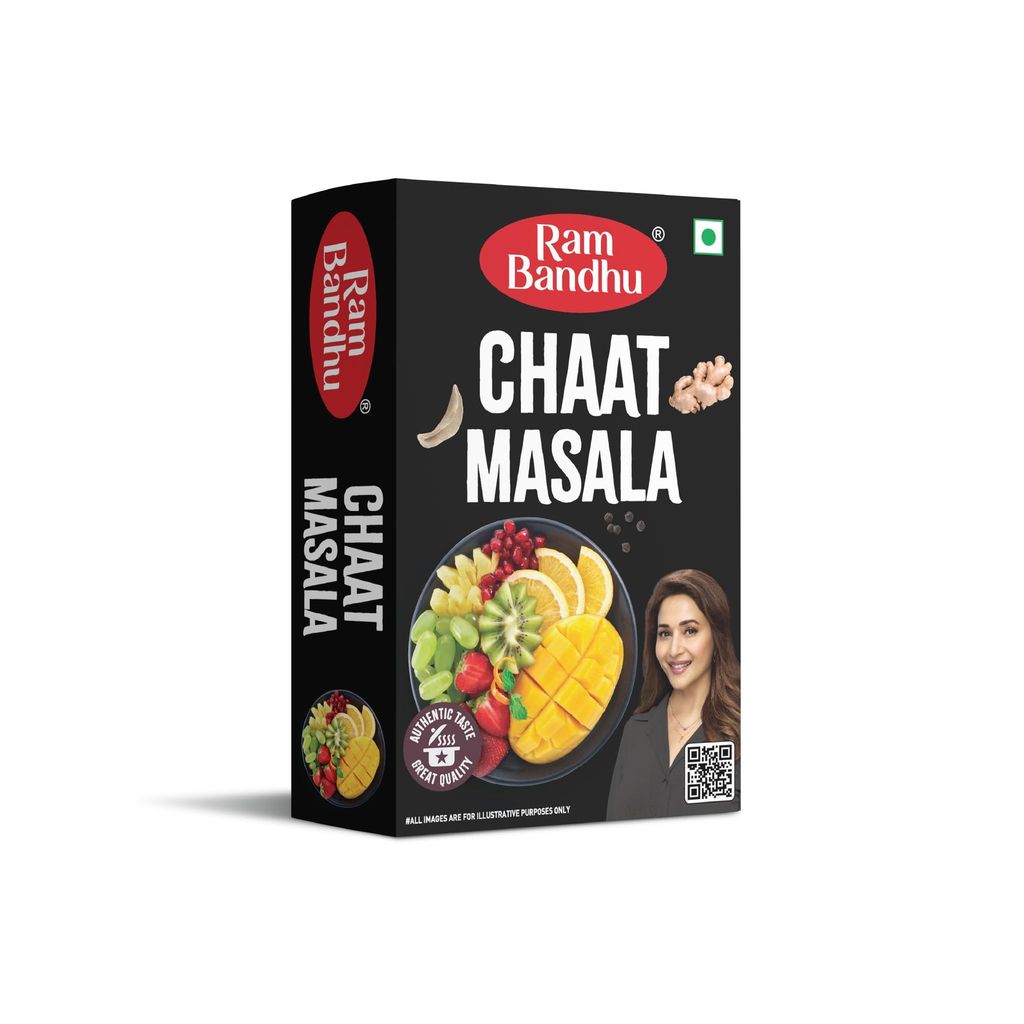 Ram Bandhu Spicy Chaat Masala – 50g X 3 Pack | Pack of 3 | Flavour Box | perfect kick to your snacks and chaat | Its bold, tangy | and spicy blend elevates every dish | offering an authentic | flavorful experience view 2