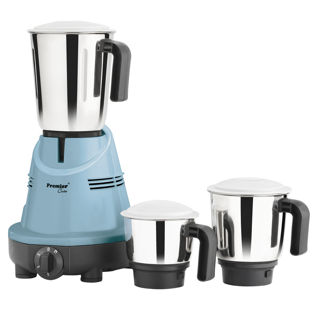 Premier Cute 550W Mixer Grinder KM512 - Blue
