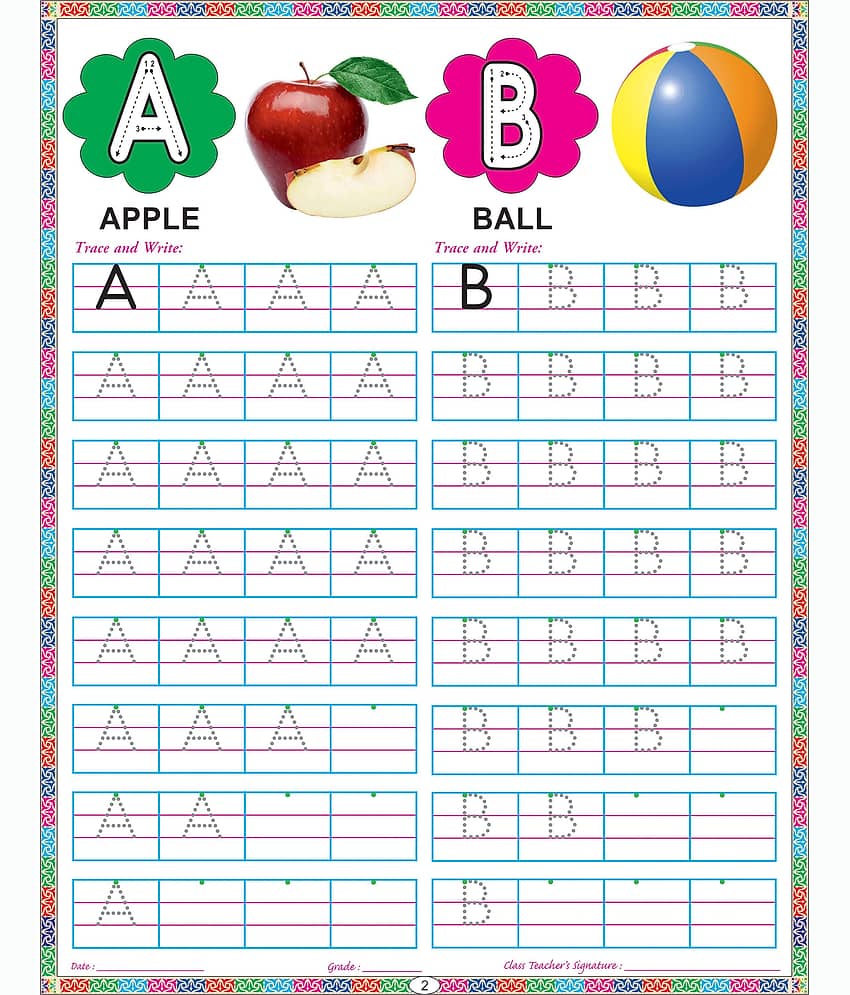 All In One Writing Book With Games And Activities(English,Hindi,Maths) view 2