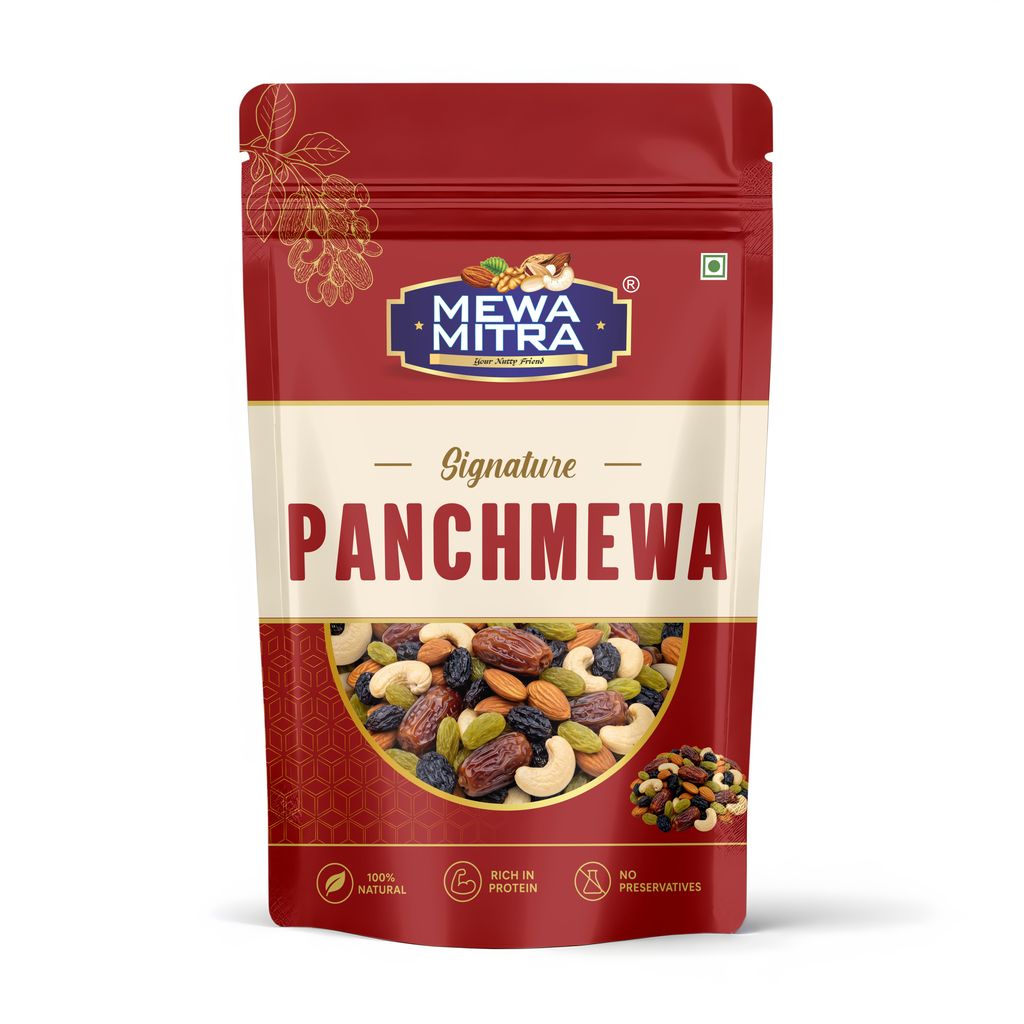 MewaMitra Signature Panchmewa 250g | Premium Dry Fruits Mix | Healthy Nut & Fruit Blend