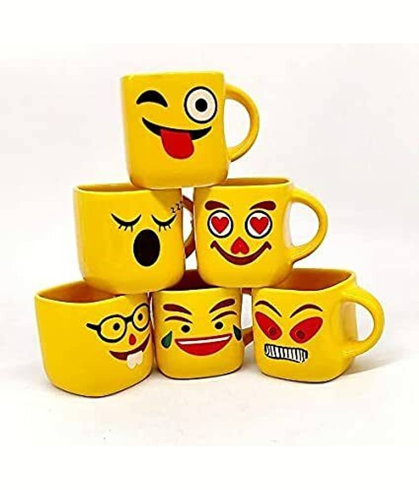 Love Unlimited Solid Bone China Tea Cup 150 ml ( Pack of 6 ) view 2