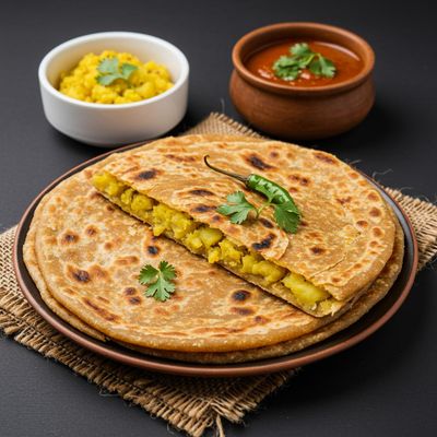 Aloo Paratha (Maida)