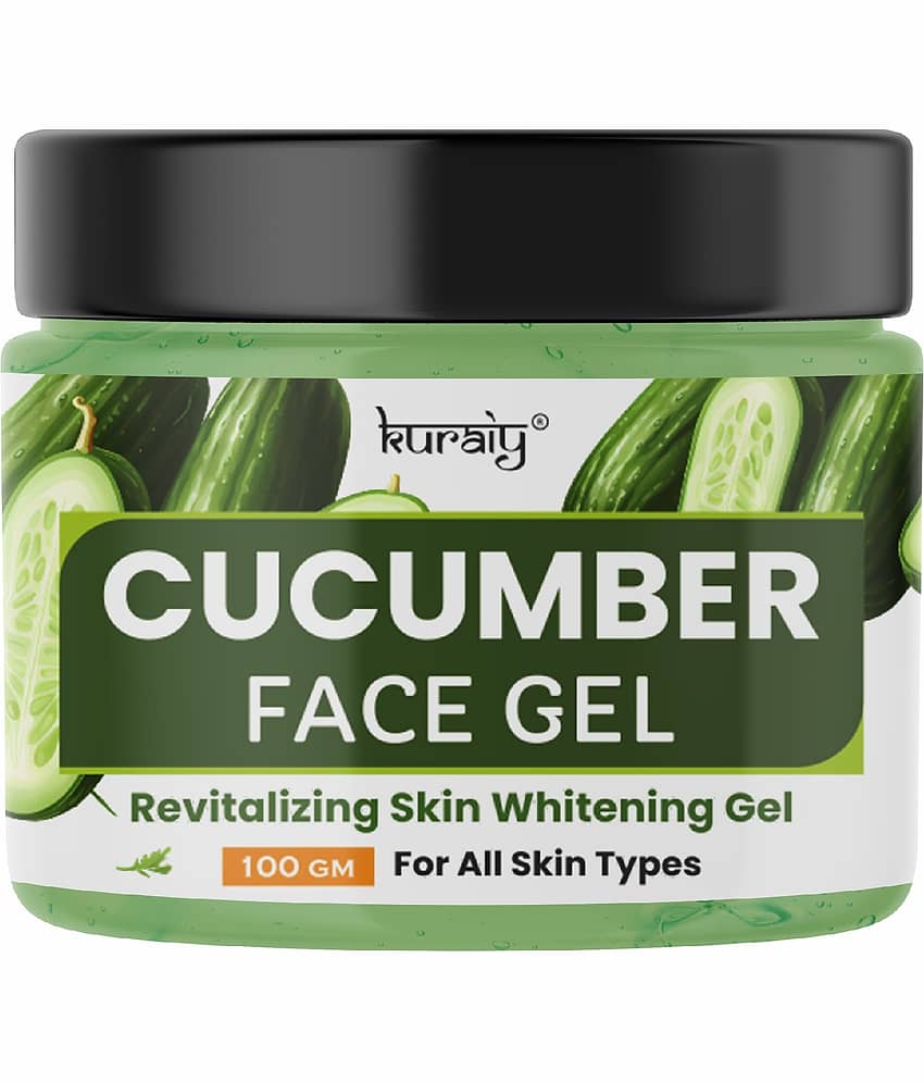 KURAIY Cucumber Revitalizing Skin Whitening Face Gel for All Skin Types 100g Pack of 2 view 2