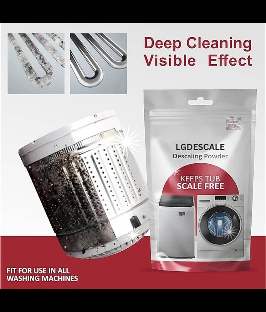 LG DESCALE Stain Remover Powder For Denim ( Pack of 10 ) view 2