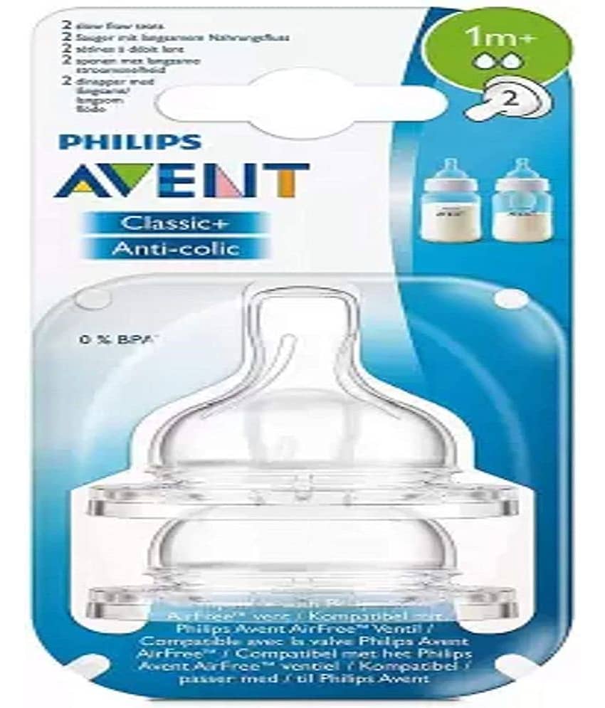 Philips Avent Slow Flow nipple Silicone Nipple ( 4 pcs ) view 2