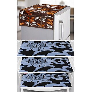 REVEXO Refrigerator Cover (Width: 20 cm, Multicolor) view 2