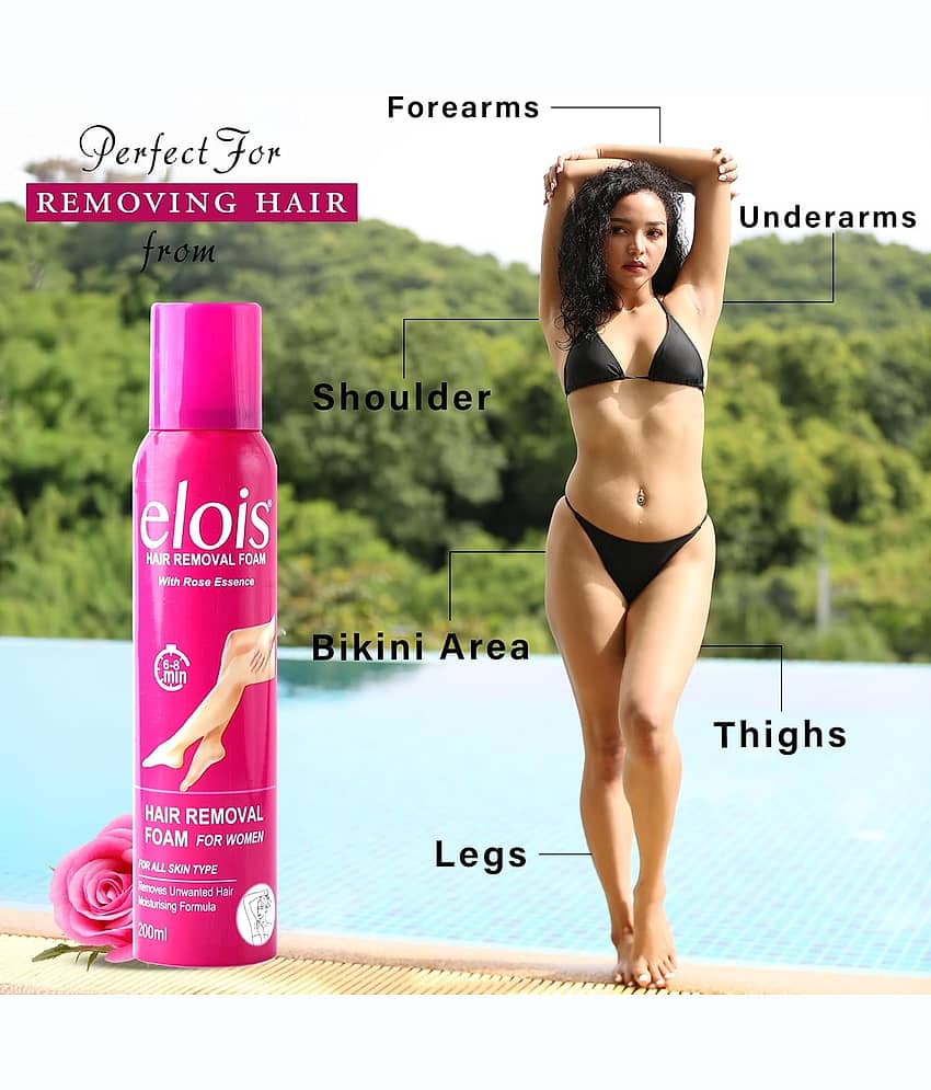 Elois Travel Friendly Hair Removal Spray for Women 200 ( Pack of 1 ) view 2