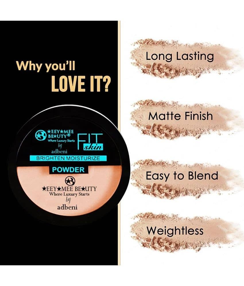 Adbeni Fit Skin Perfecting Matte Compact Powder 12gm Long-Lasting (Shade-01) view 2