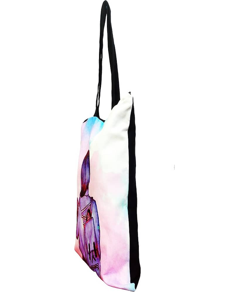 Jellify Shoulder Bag Canvas Set of 1 ( Multicolor ) view 2