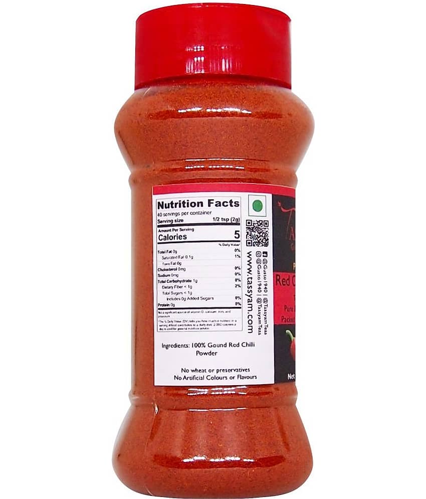 Tassyam - 80 gm Laal Mirch (Red Chili) (Pack of 1) view 2