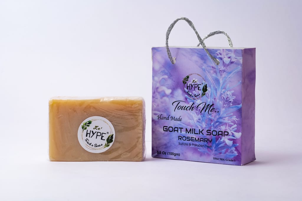 Goat Milk Soap (Rose Mary) view 2