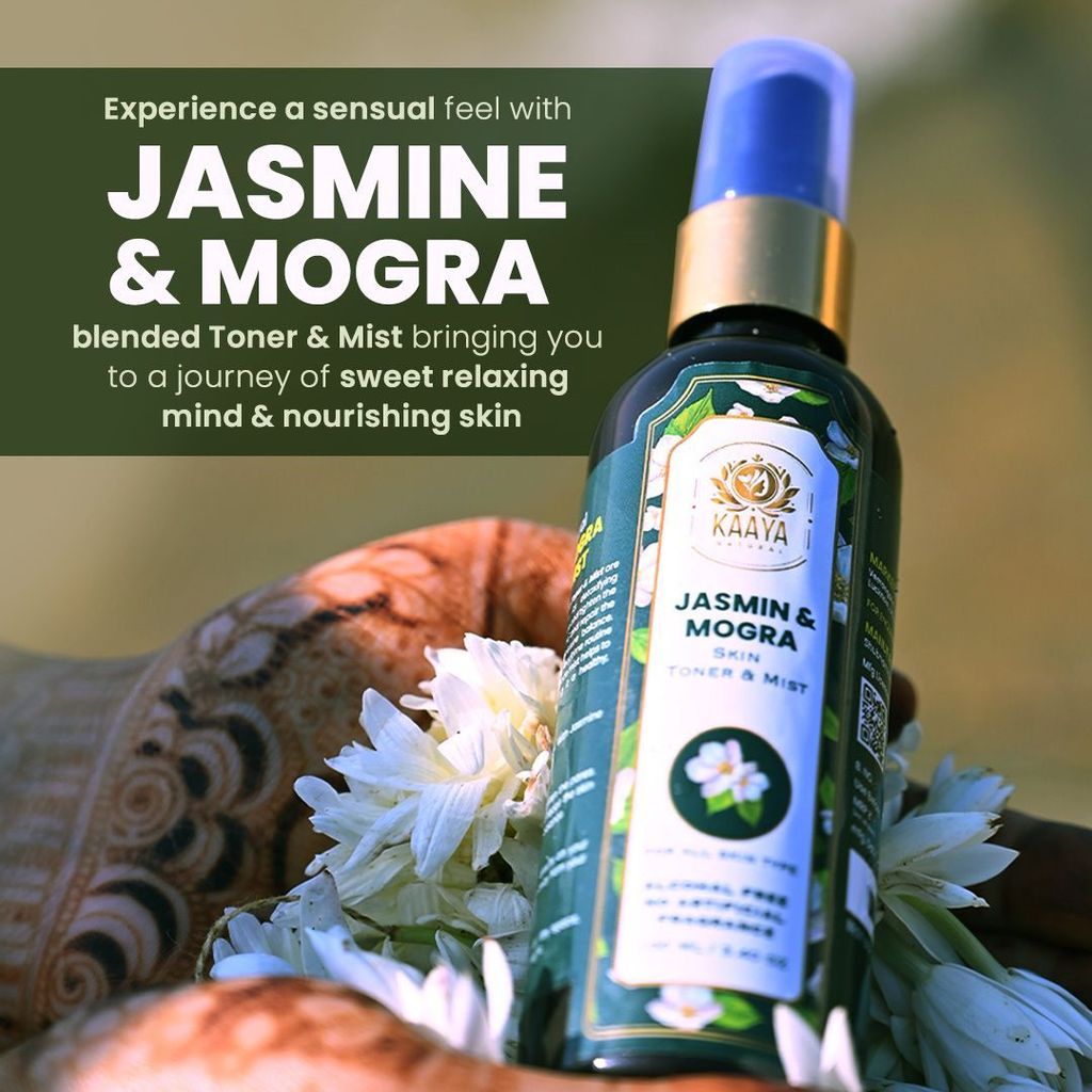 Kaaya Natural Jasmin & Mogra Toner & Mist 100ML Bottle (BUY 1 GET 1 FREE) view 2