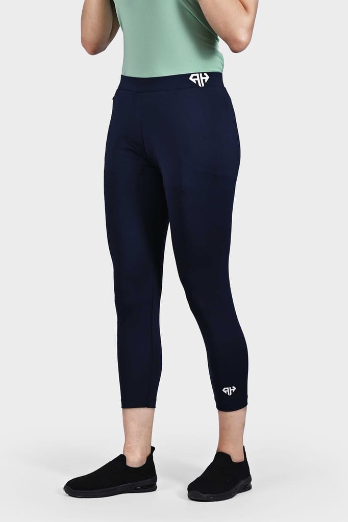 Women Leggings Navy view 2