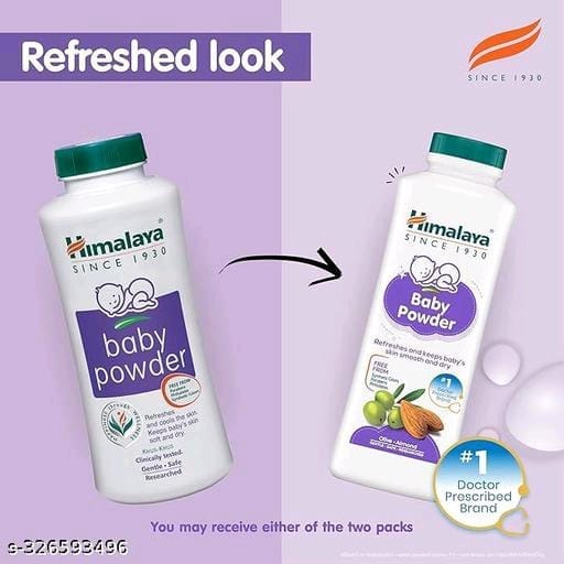 Himalaya Baby Powder with Olive & Almond Oil, 400g view 2