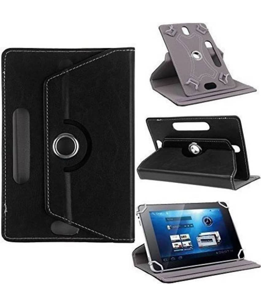 Samsung Galaxy Tab A 10.1 inch P580 Flip Cover By Cutesy Black