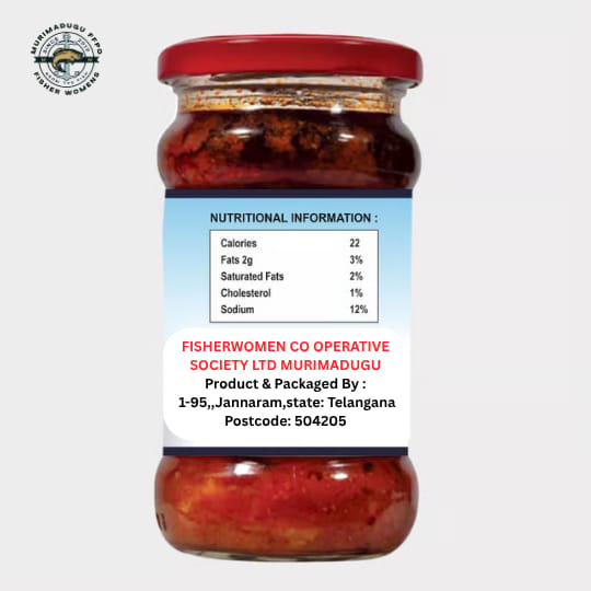 Murimadugu FFPO Fish Pickle - Authentic Seafood Delight, 300gm view 2