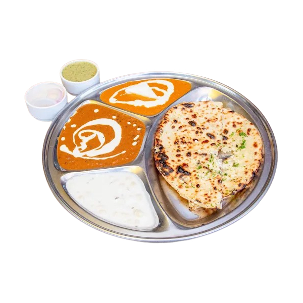 Paneer Naan Thali