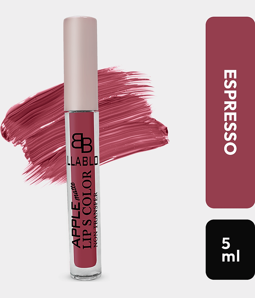 BELLABLOOM Nude Pink Matte Waterproof Liquid Lipstick ( Pack of 1 ) view 2