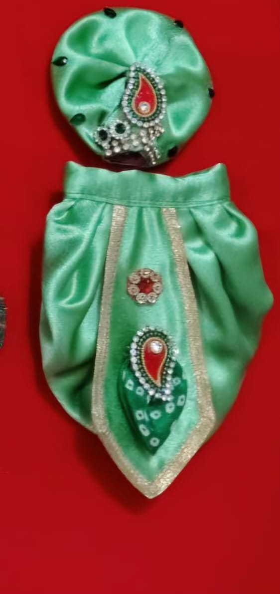 Ganesh with Pagadi God's Clothes (Size 8)
