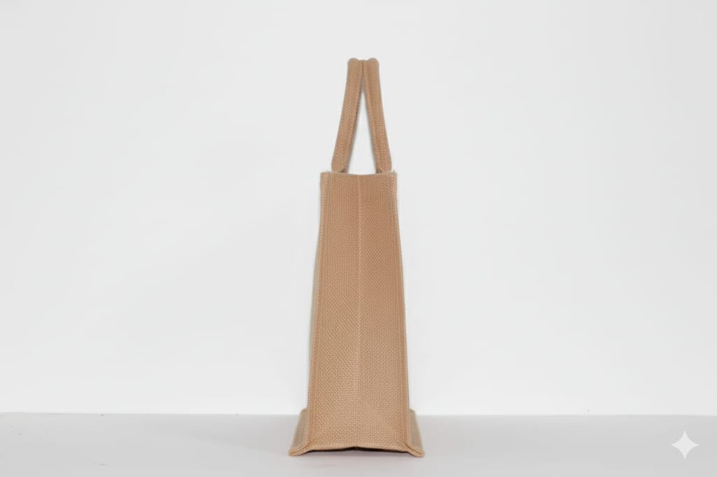 Eco-Friendly Jute Tote Bag for Everyday Use - Sustainable & Stylish view 2