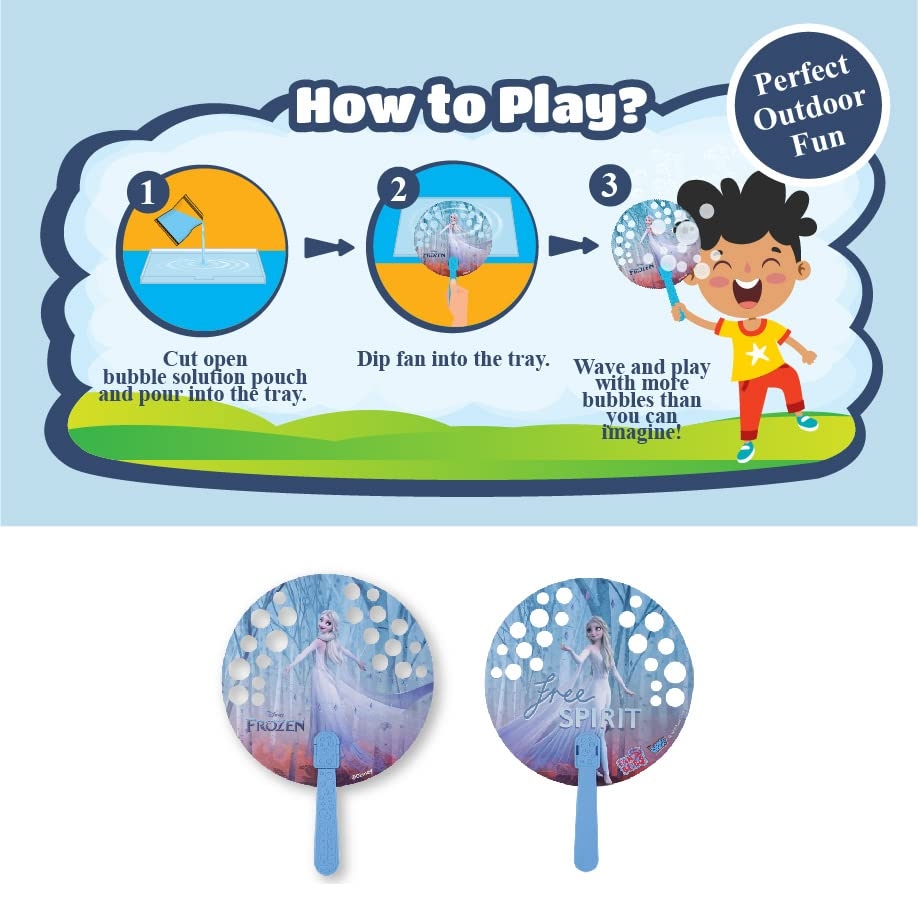 Bubble Magic FanBubs Elsa Theme For Kids 3 Years and Above view 2