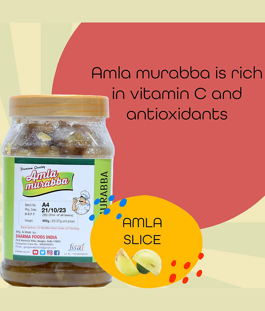 gangawat amla Murabba 800 g view 2