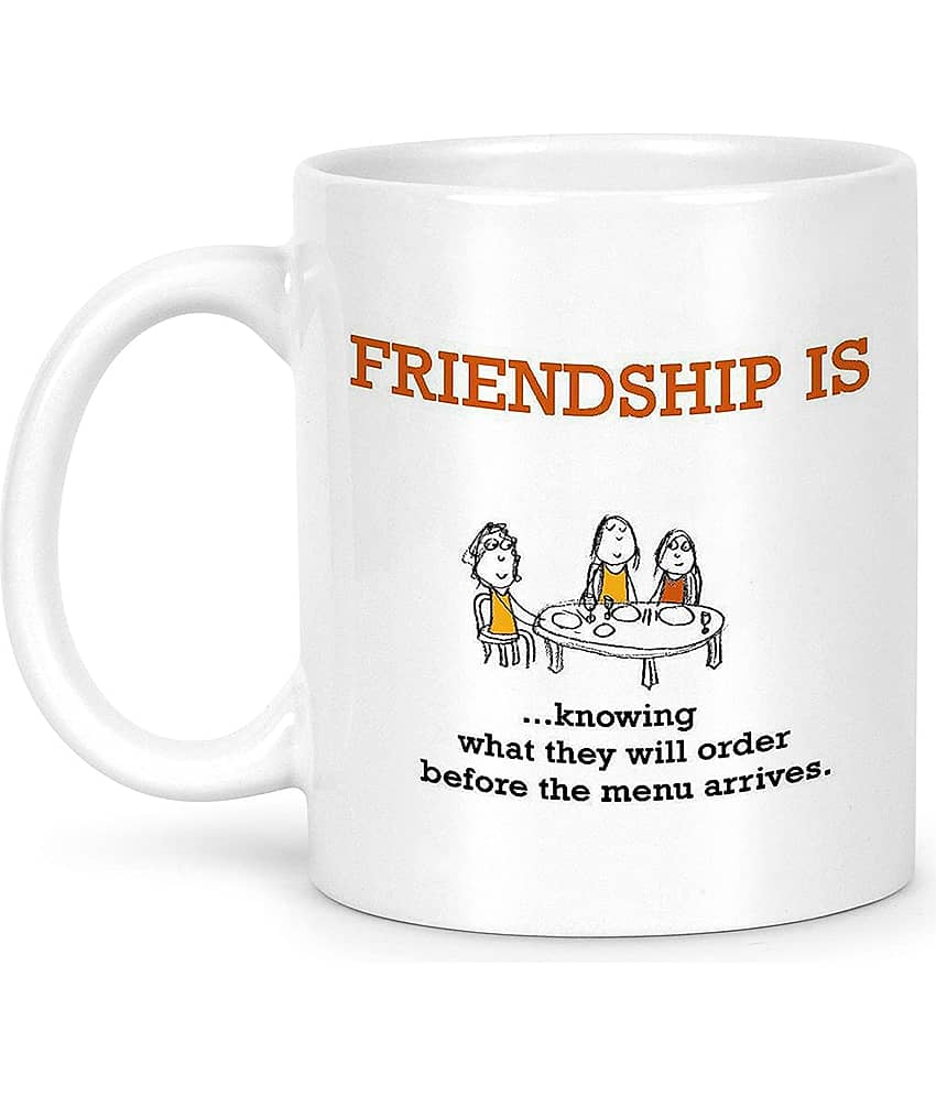 Idream Quote Printed Ceramic Coffee Mug 1 Pcs 330 mL view 2