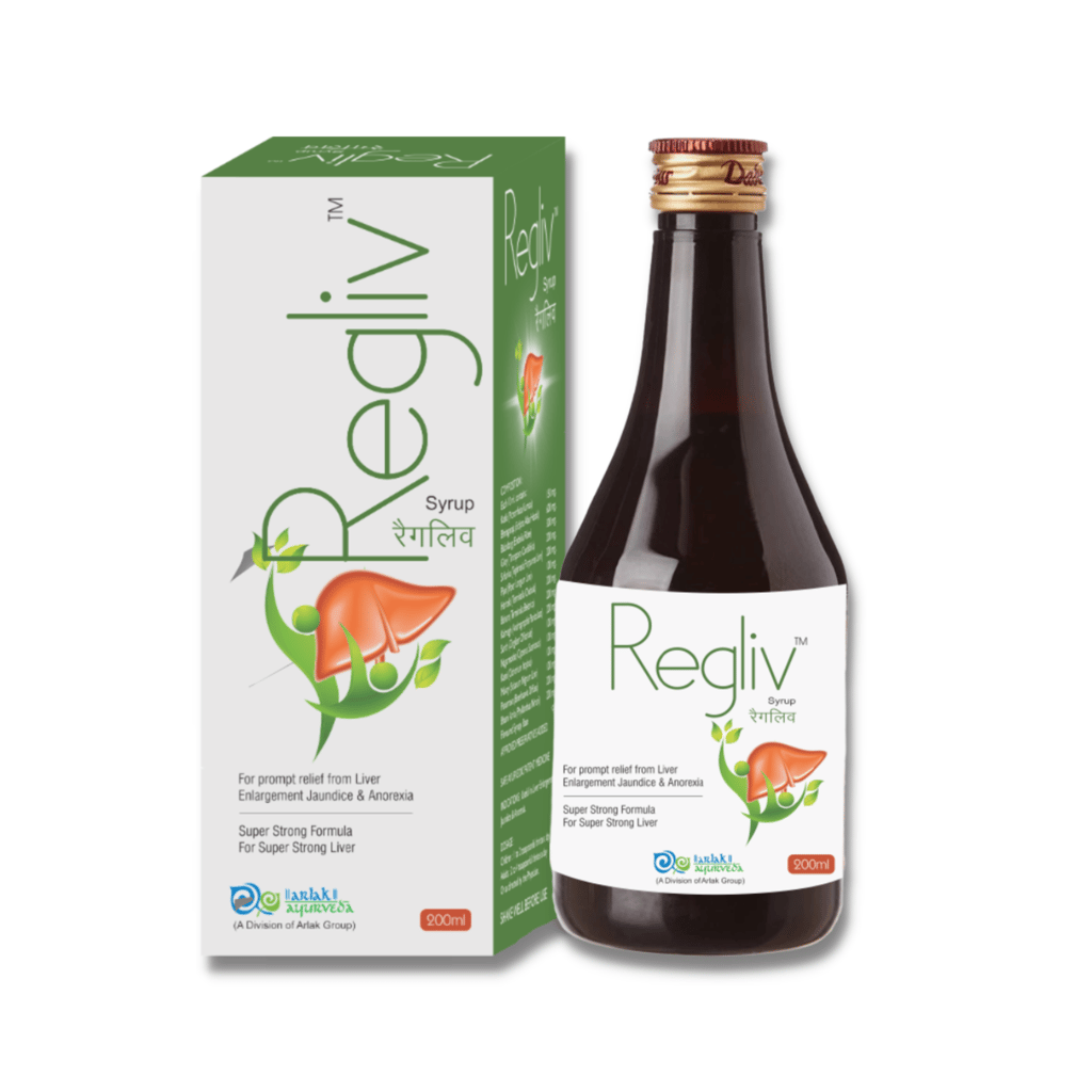 Regliv Liver Tonic for Fatty Liver | Boost Appetite & Improve Digestion Syrup- 200ml