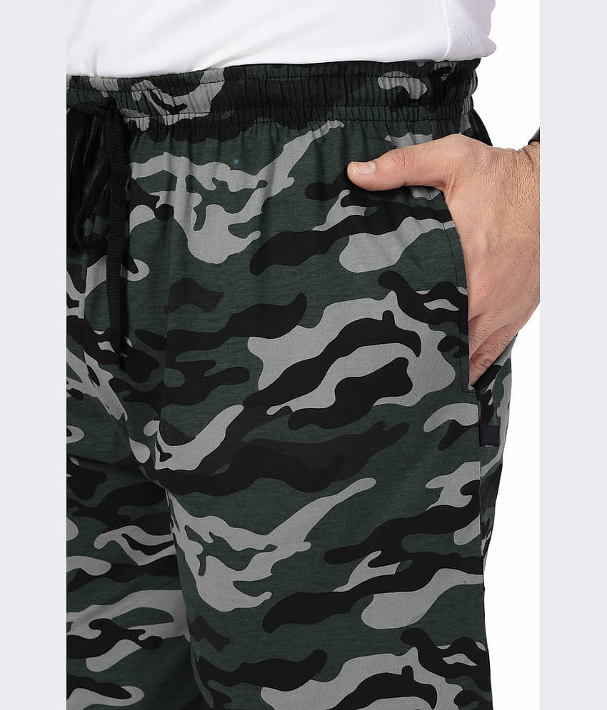 Neo Garments Green Cotton Men's Shorts ( Pack of 1 ) view 2