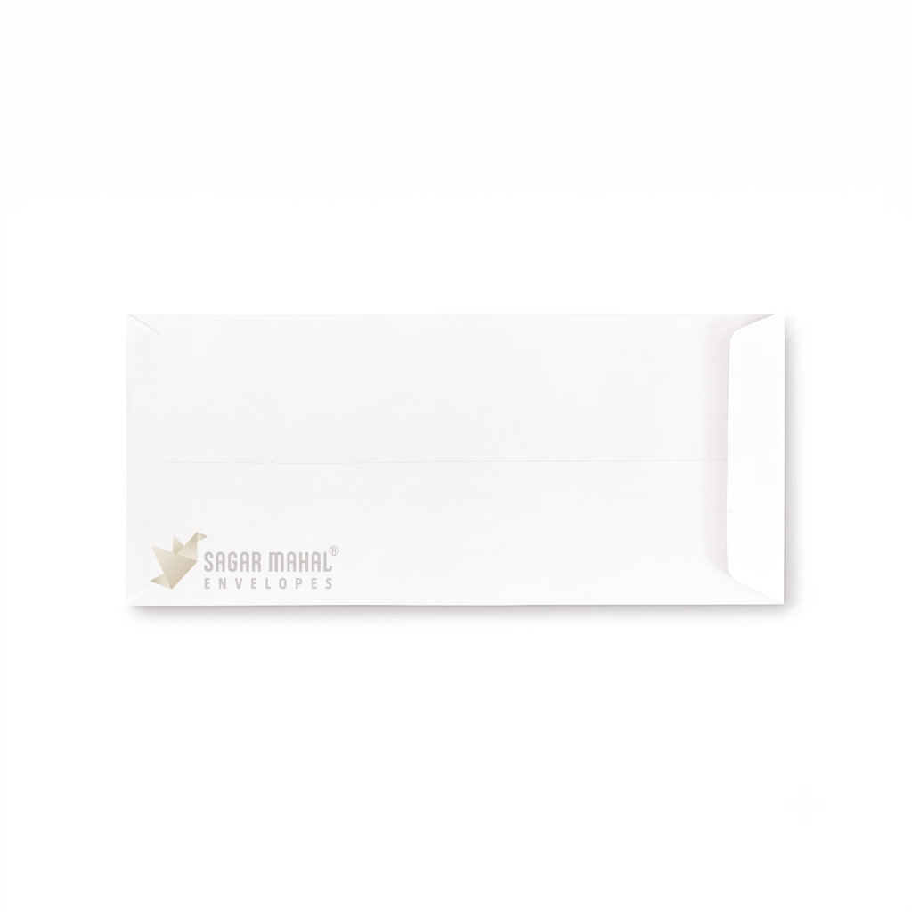 9 x 4 Inch White Envelope 90 GSM with Peel & Seal - Self-Sealing White Mailing Envelope - Easy Close, box of 250pcs view 2