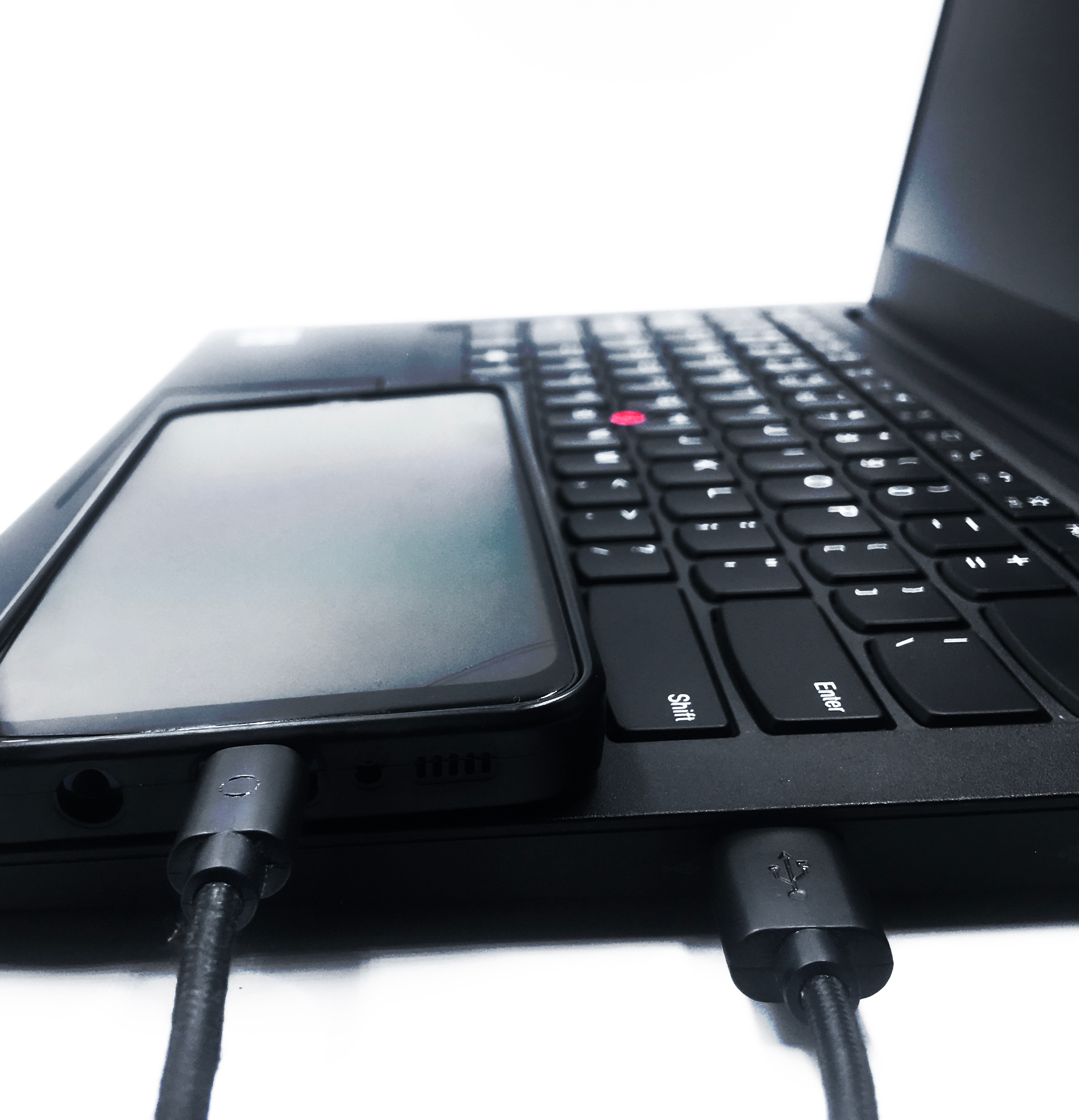Twance T24B Braided - Type C to USB Charging & data transfer Cable, 2 M, Black view 2