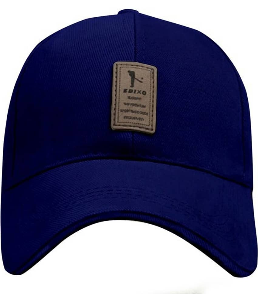 Bolax Pack of 2 cotton Men's Cap ( Navy ) view 2