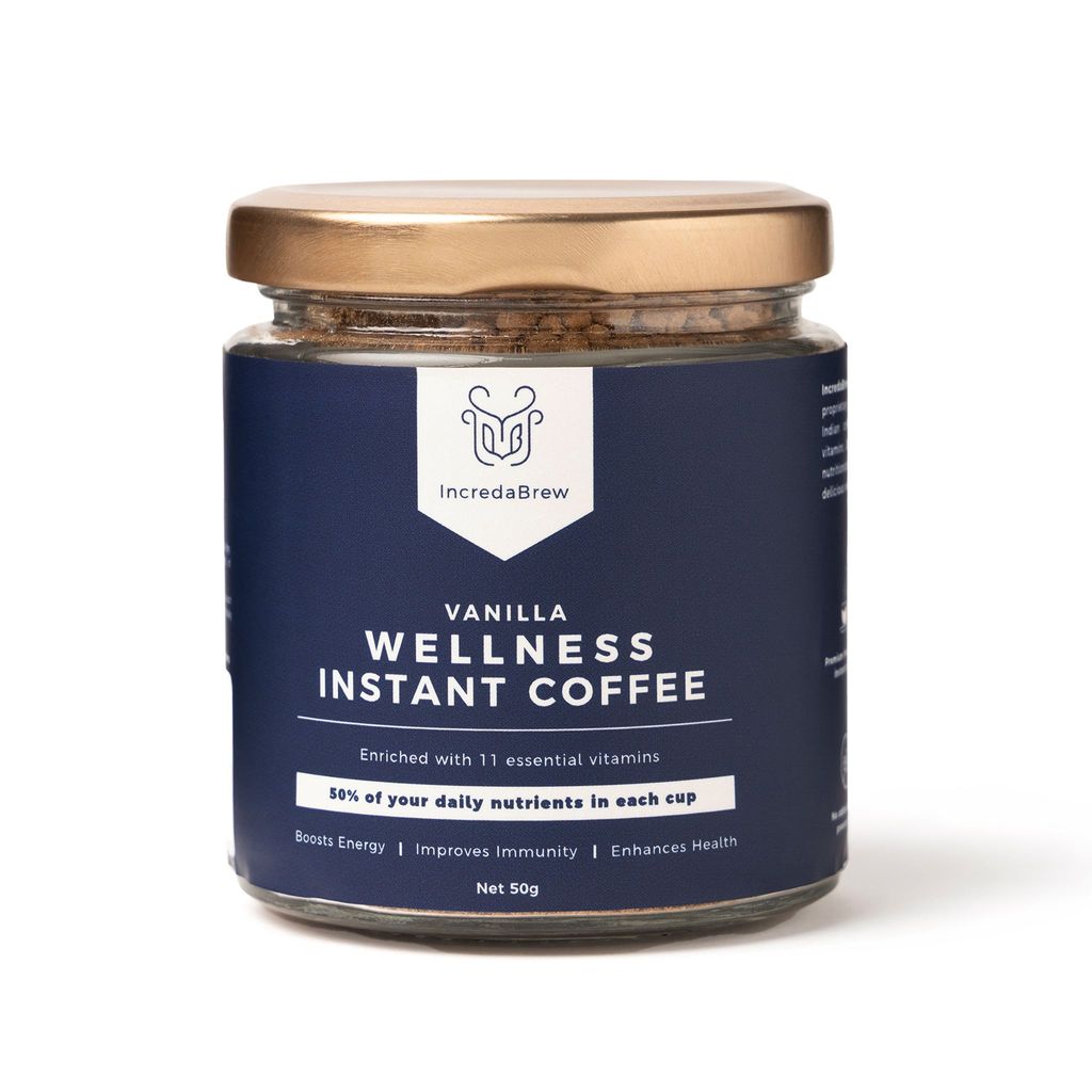 Vanilla Wellness Instant coffee - 50 Gm Jar