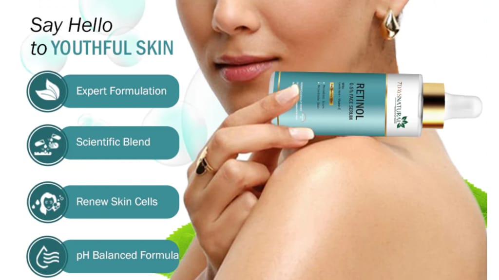 Advanced Retinol Anti-Aging Face Serum (Pack of 2) – Skin Renewing & Resurfacing Formula for Wrinkles, Fine Lines & Acne Scars | Youthful Radiance & Firming Treatment for Men & Women view 2