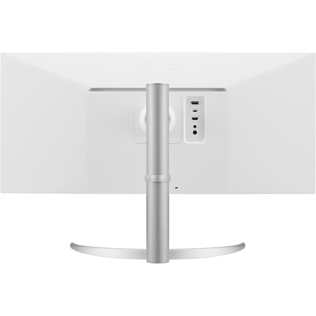 LG 34WQ650-W 34 Inch 21:9 UltraWide Full HD (2560 x 1080) IPS Monitor, 100Hz, RGB 99% Color Gamut, AMD FreeSync, VESA DisplayHDR 400, USB-C,HDMI,DP, Tilt/Height Adjustable Stand, Speakers, Anti-Glare view 2