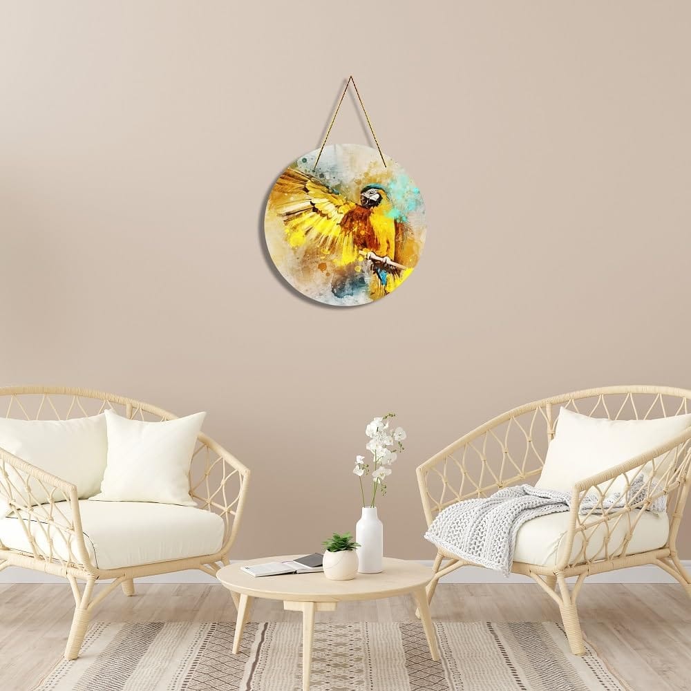 Wall Hangings for Home Decoration Items for Living Room Decor Welcome Home Wall Hanging for Home Office Decoration Handmade Craft Decorative Wall Art (WH1809) view 2