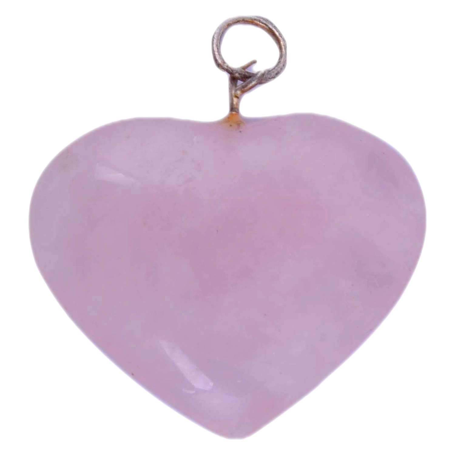 Rose Quartz Heart Pendant for Reiki Healing and Crystal Healing,Traditional Astrological Pendant for Women and Mens | Lucky Charm Positive Vibes Energy | Necklace,Pendant,Gifts(KI_32) by Krishna Impex