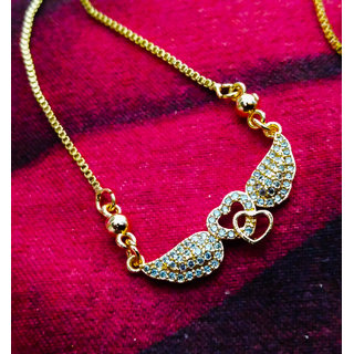 love chain gold n micron plated view 2