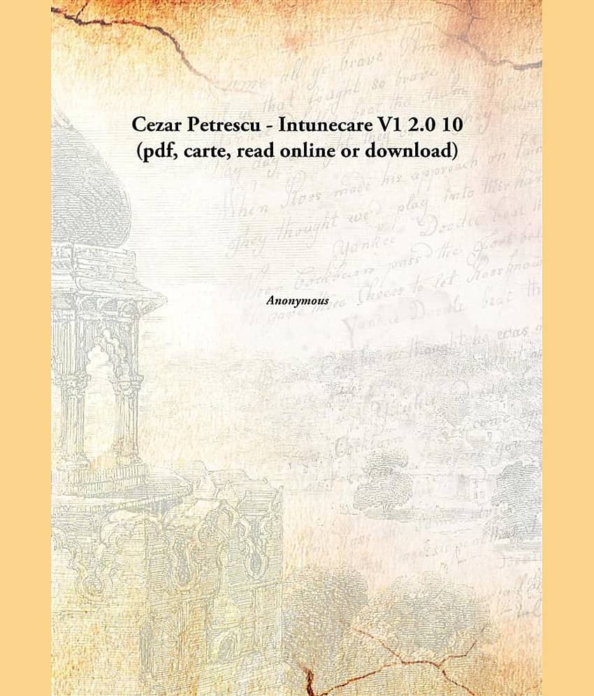 Cezar Petrescu - Intunecare V1 2.0 10 (pdf, carte, read online or download)