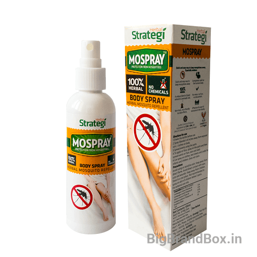 Herbal Strategi Mosquito Repellent Body Spray 100 ML view 2